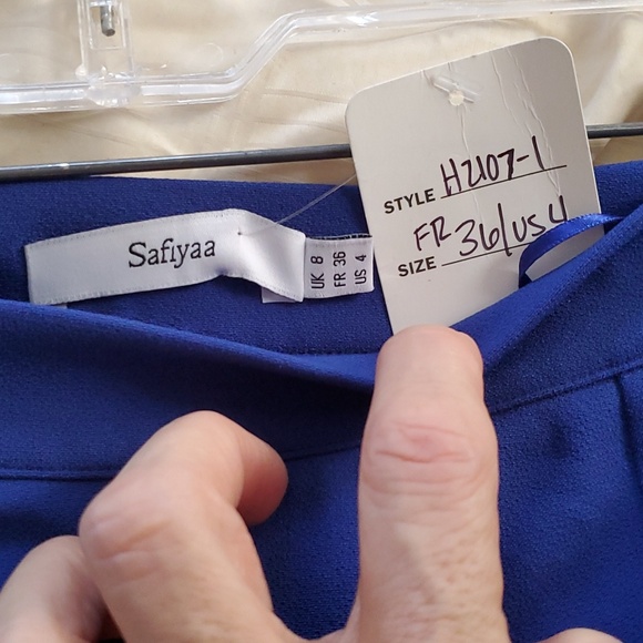 Sz 36(4) NWT $830 Safiyya flared pants - Picture 2 of 2